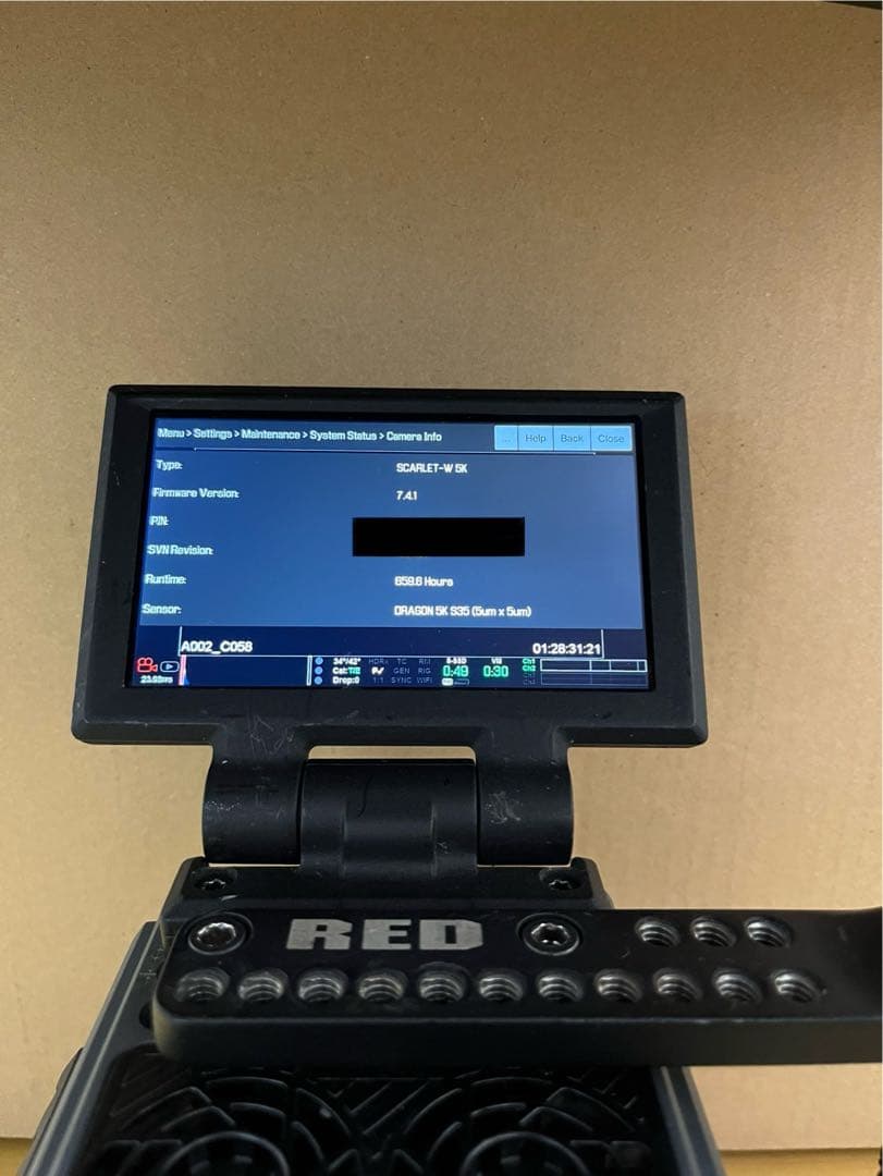 dsmc2 RED DORAGON SCARLET W 5K fx2 等探方にも