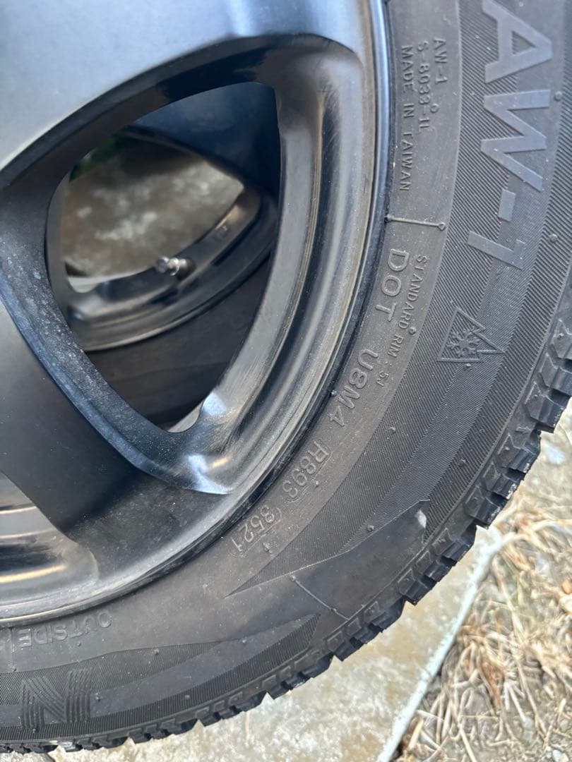 ICE ACTIVA AW-1 165/65R15 スタッドレスタイヤセット