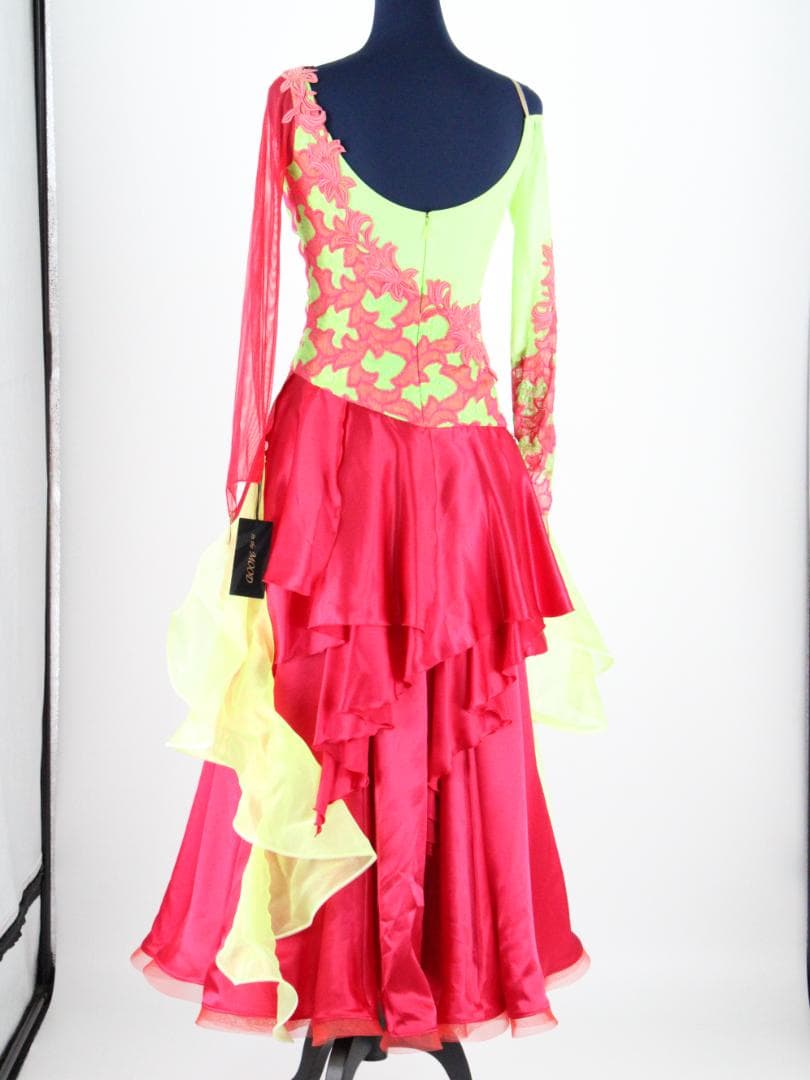 【極美品 日本製 社交ダンス衣装】 in the MOOD インザムード ドレス