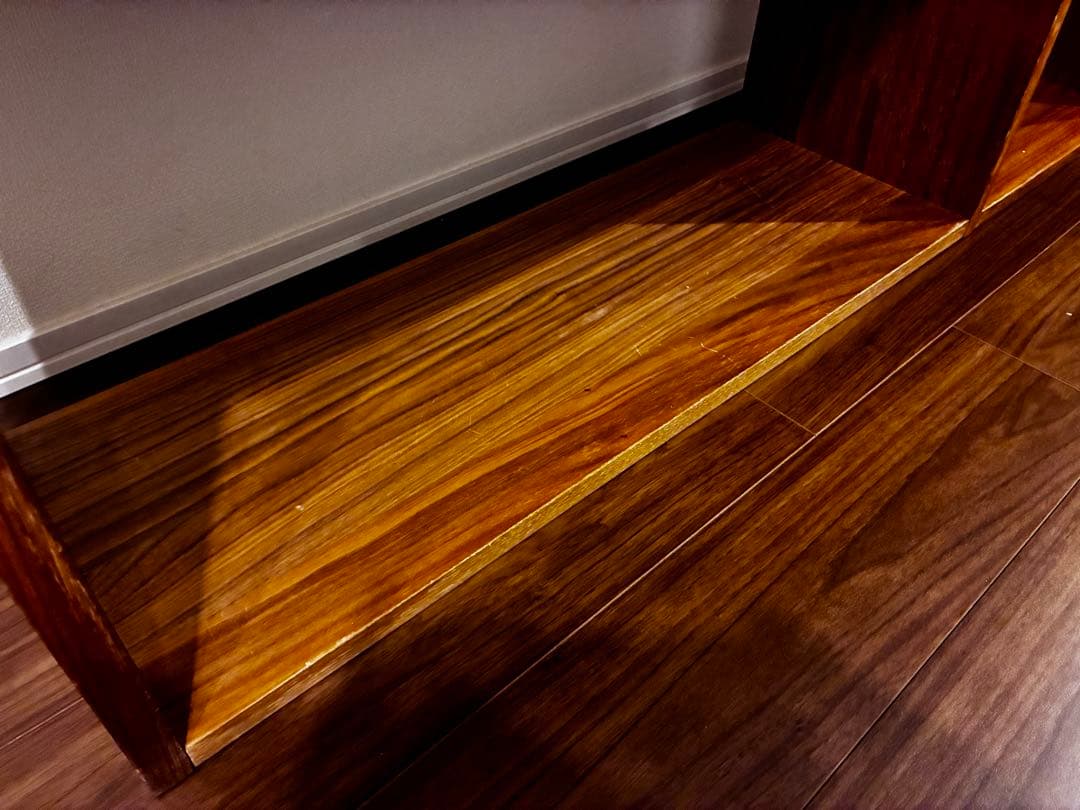 無印良品 スタッキングシェルフ ウォールナット材