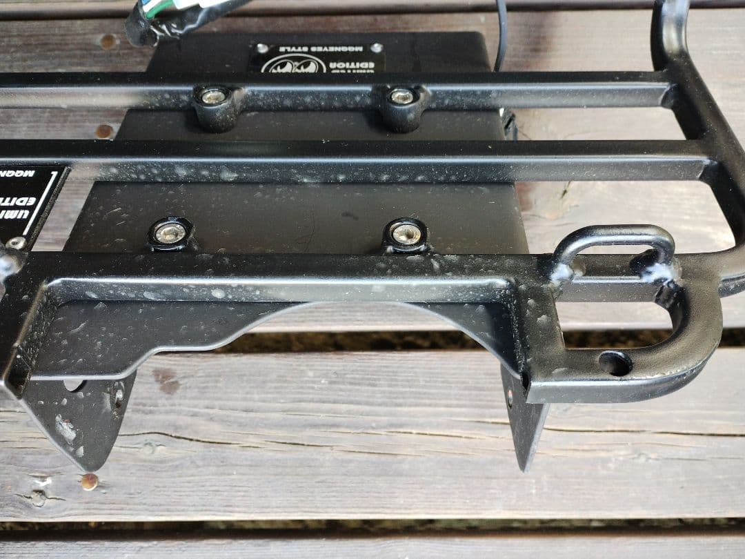 ハンターカブ デュアルヘッドライトフロントラックキット【MOONEYES】