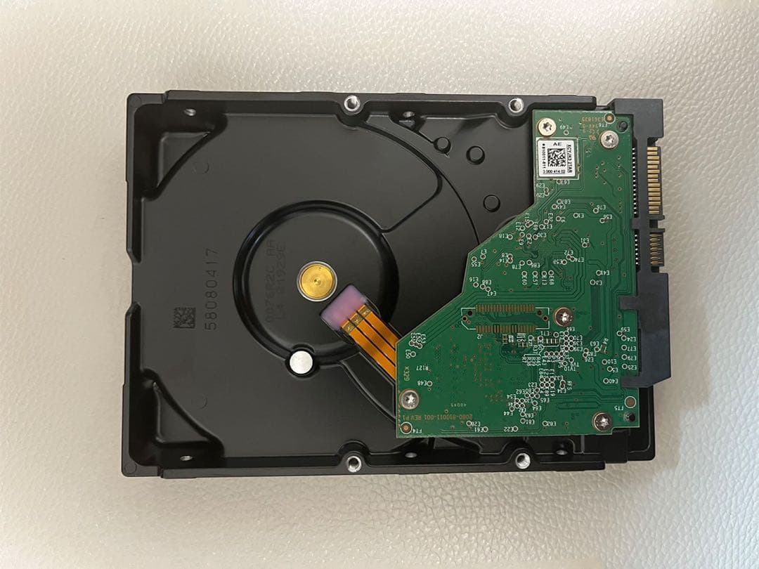 WD60EZAZ WD Blue 6TB HDD 11,302時間使用