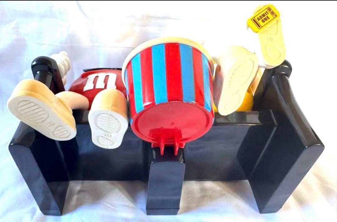 M&M's チョコレートディスペンサー 3Dムービー カウチ 黒限定レアカラー