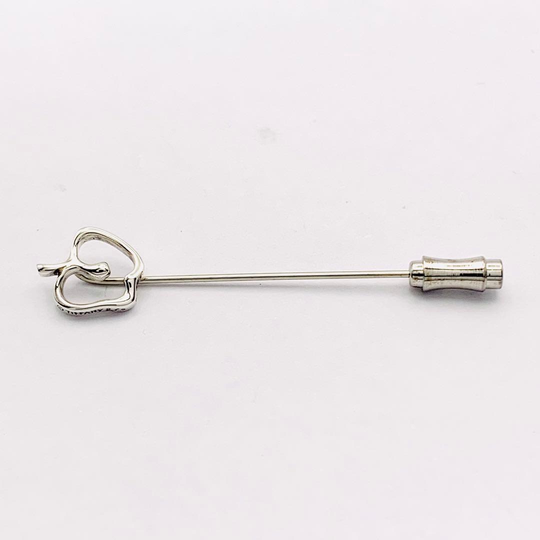 極美品 ティファニー アップル ピンブローチ シルバー925