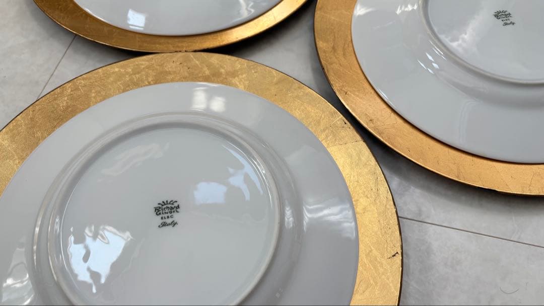 リチャードジノリお皿とプレートチャージャーセット