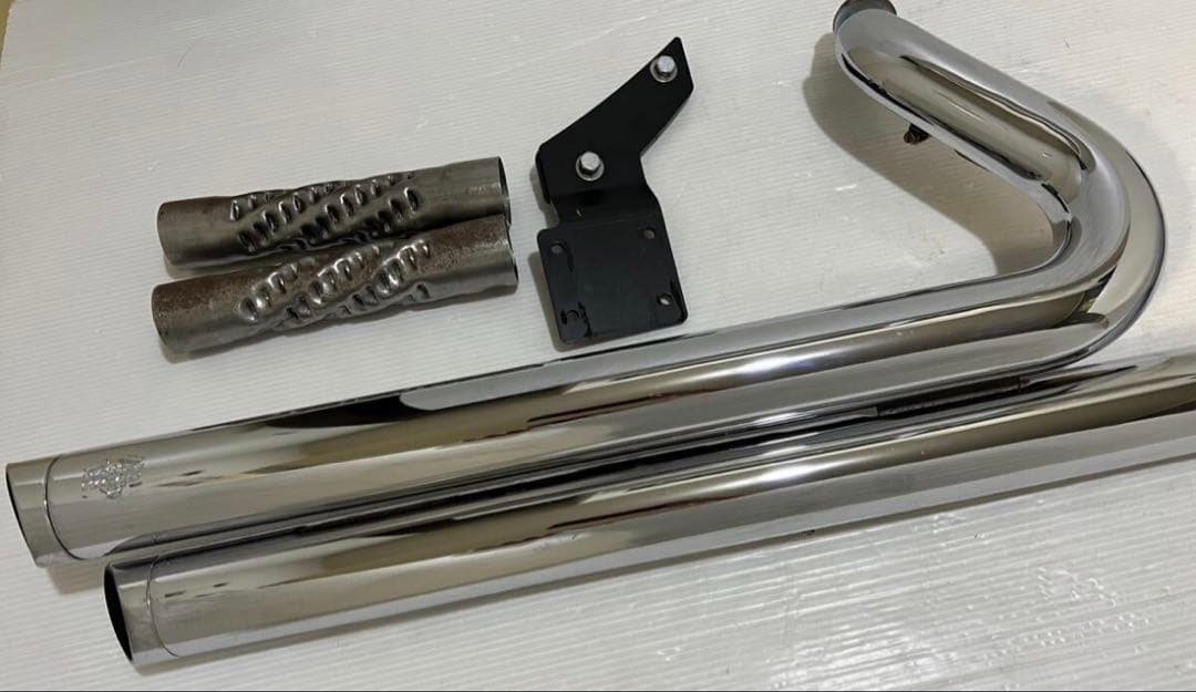 バンス＆ハインズ ビッグショット・スタッガード　フルエキマフラーM8ソフテイル