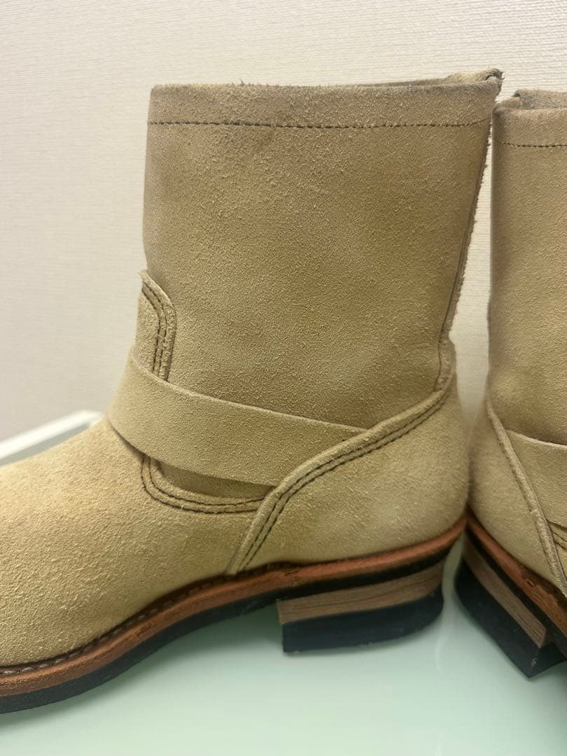 レッドウィング［タグ/10年/2965］ショートエンジニアブーツ 8D 26.0