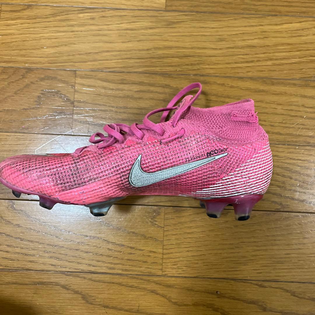 激レアナイキマーキュリアルスーパーフライ7エリートFG KMモデル 25.5cm