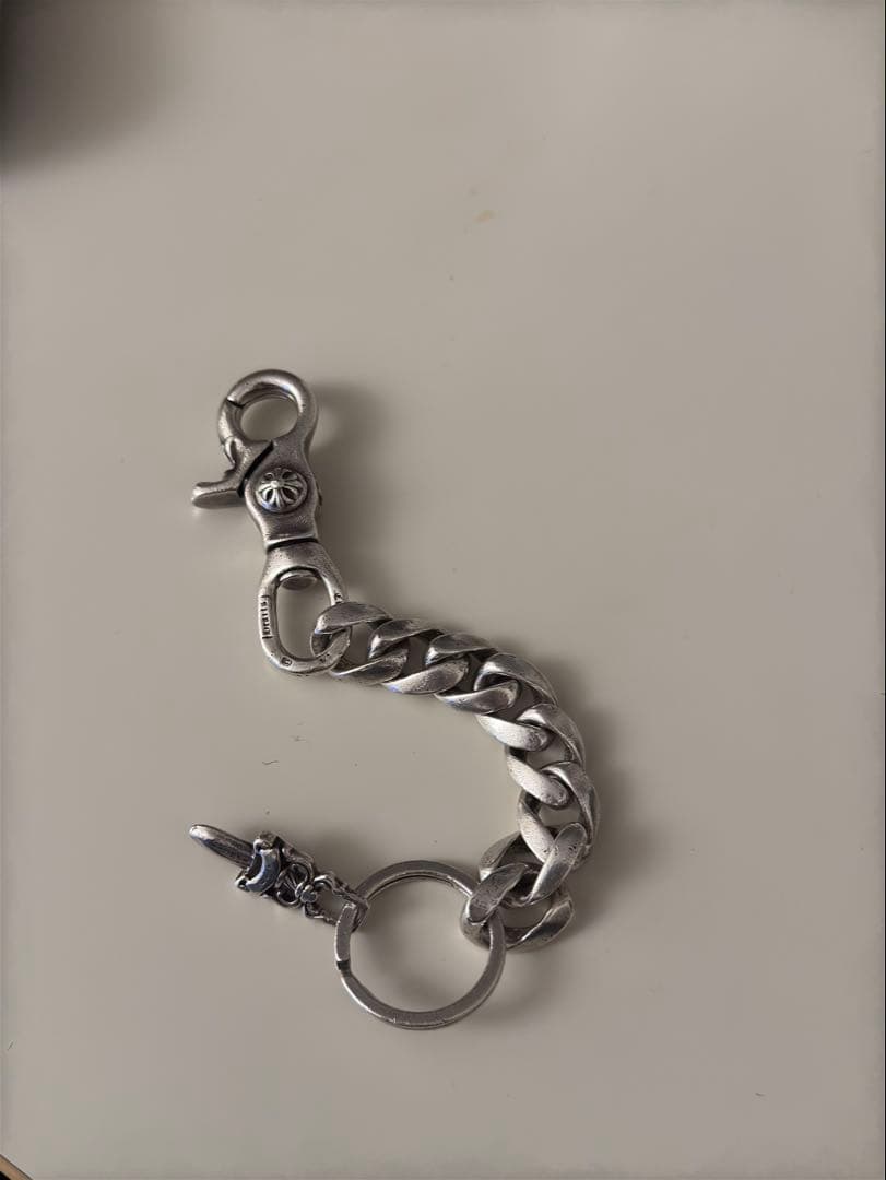 正規品　クロムハーツ キーリング　ダガー