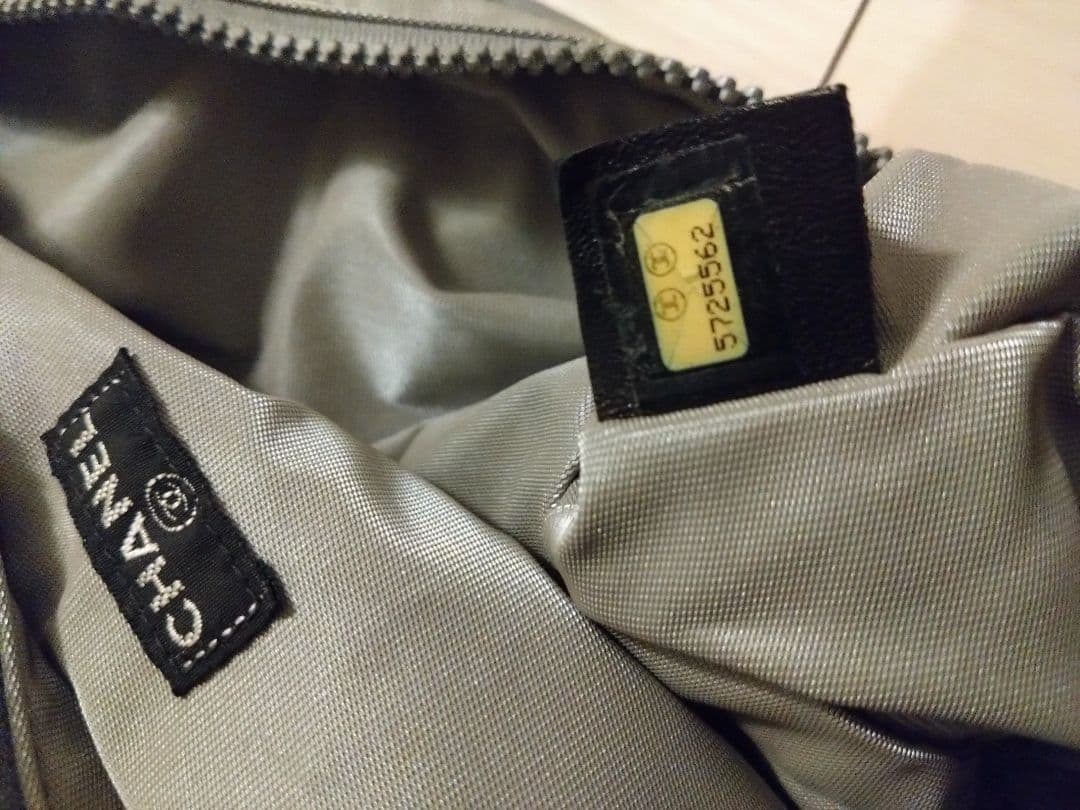 CHANEL クリアトートバッグ 収納袋付き