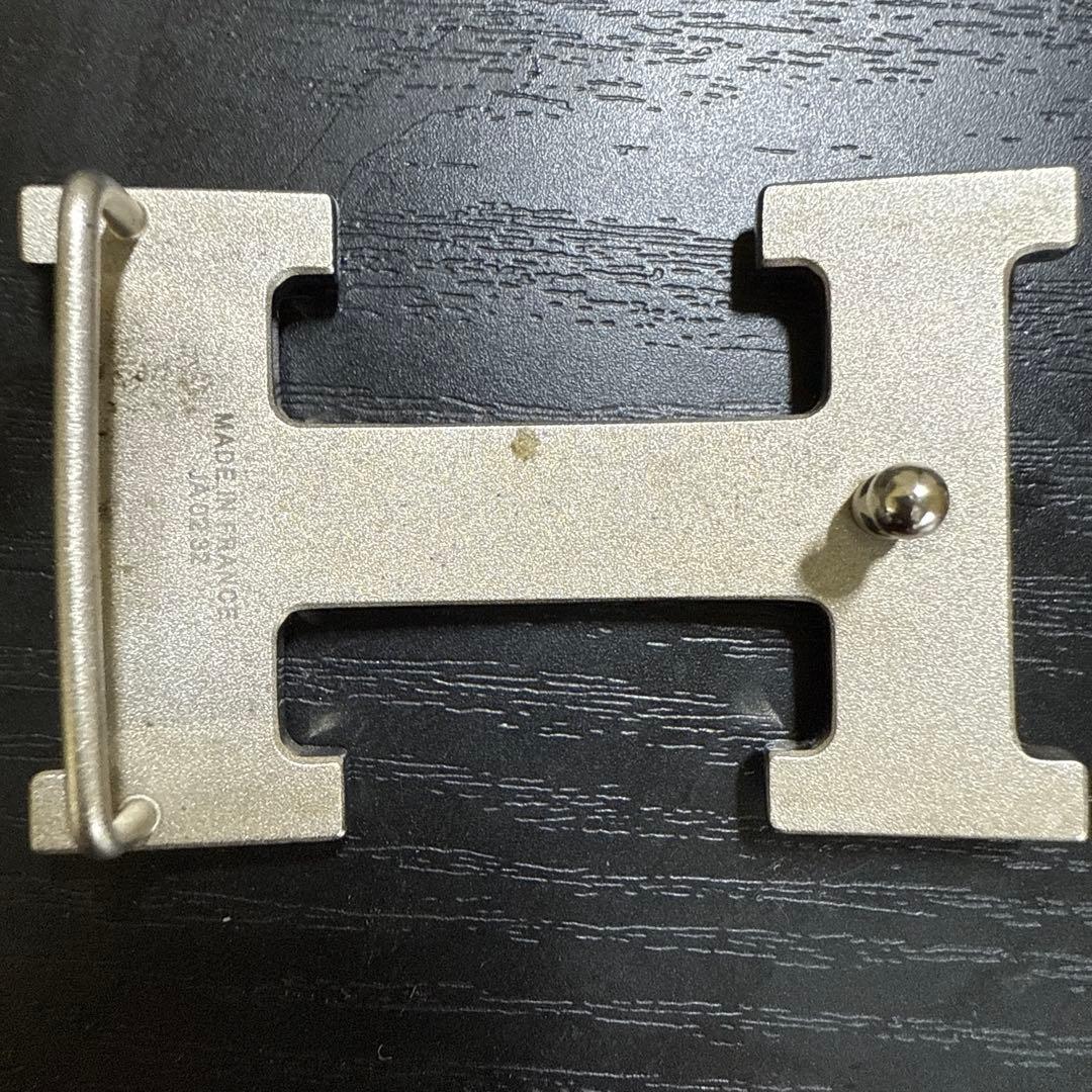 HERMES エルメスコンスタンスリバーシブルベルト70シルバーカラーバックル