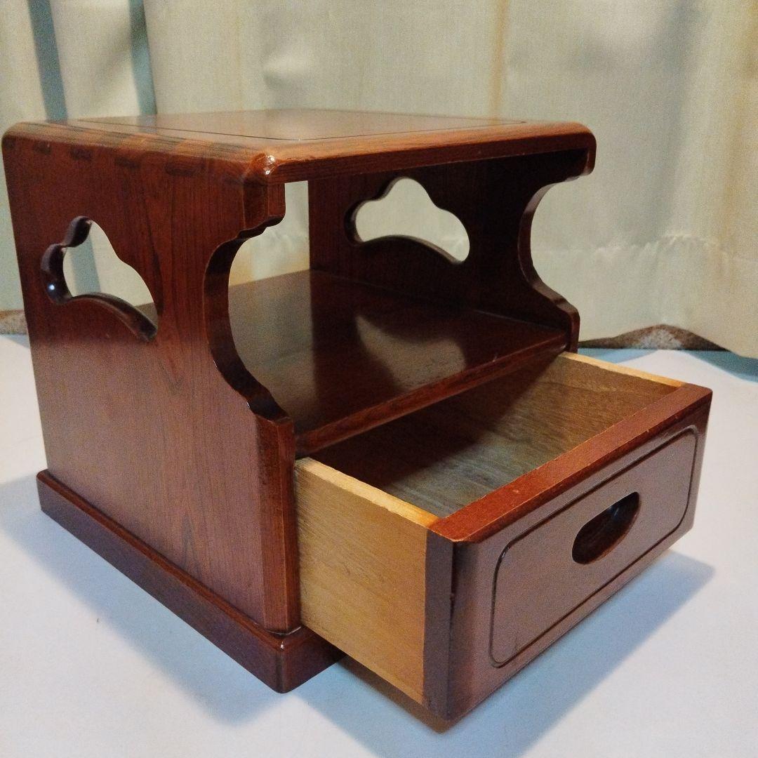 和室用台　木製品　収納　花台　　　小物置き台　電話台　多目的利用可能