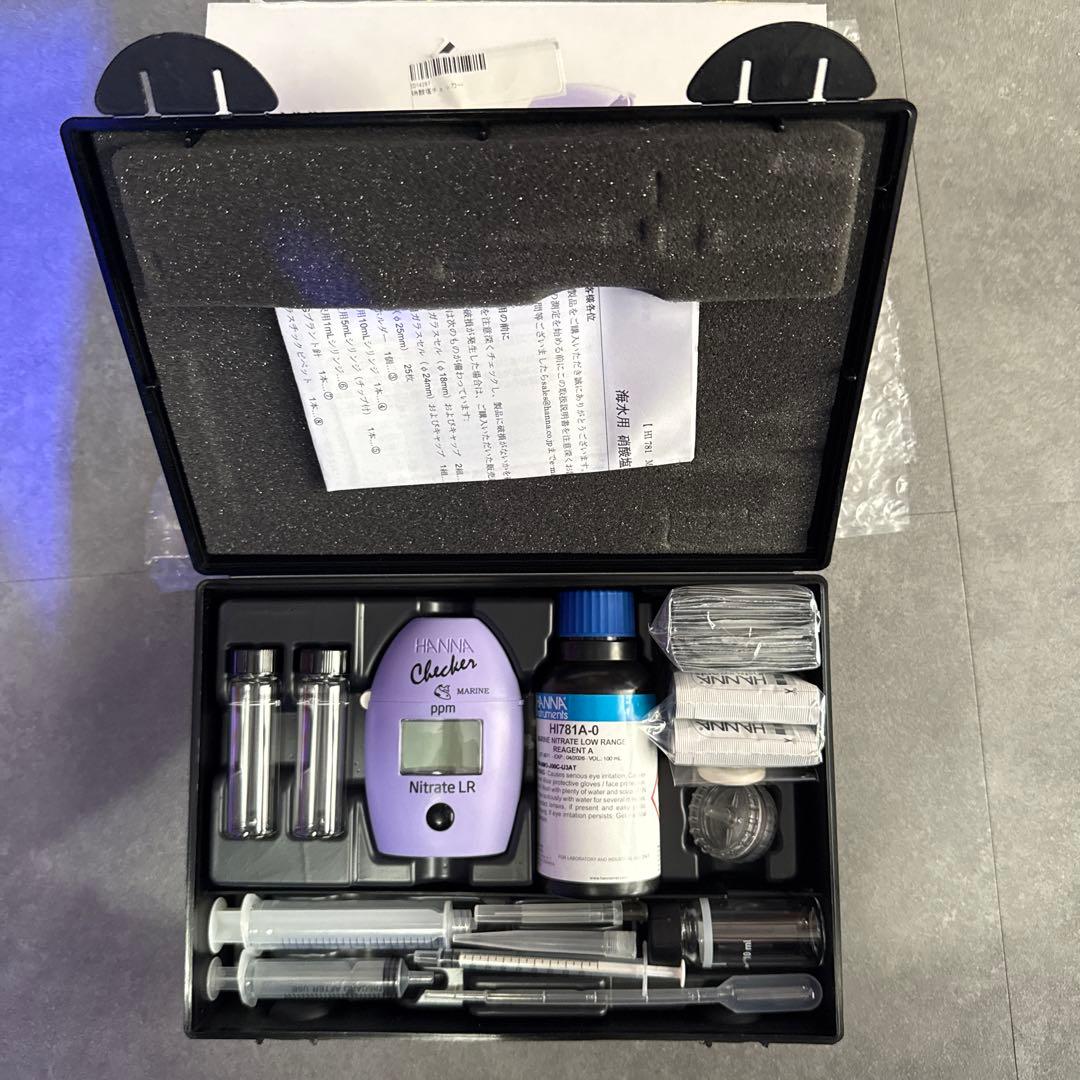 HANNA 硝酸塩チェッカーHI 781