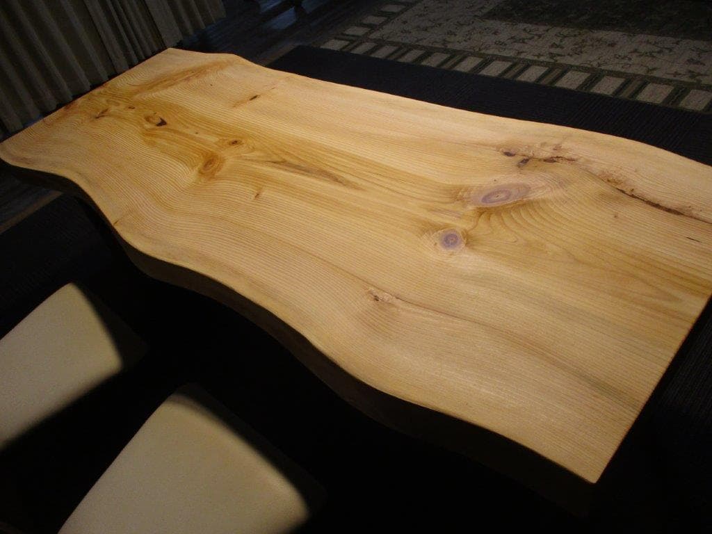 # 620 ■　樅　モミ　テーブル　ダイニング　カウンター　座卓　一枚板