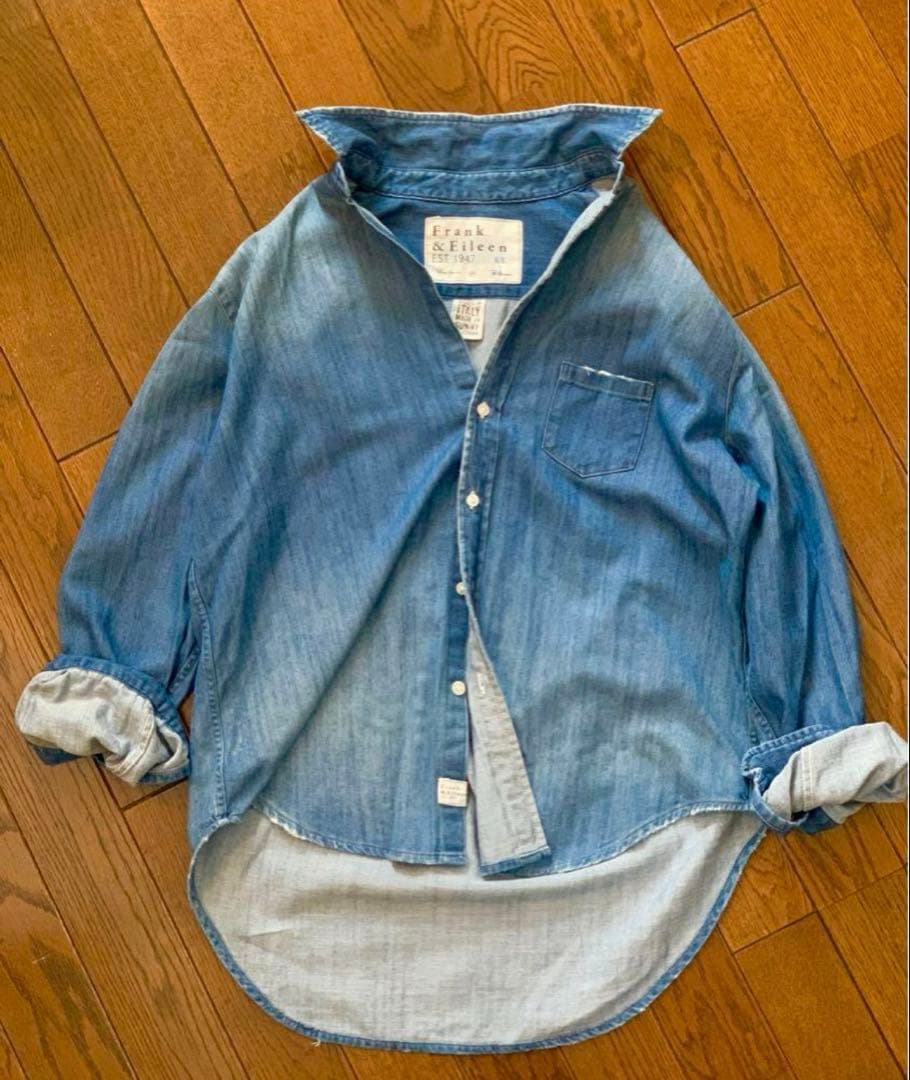 【美品】フランクアンドアイリーン×ロンハーマン×菊池京子 デニムシャツ