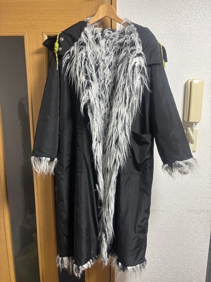 DIESEL リバーシブルファーコート　定価約8万