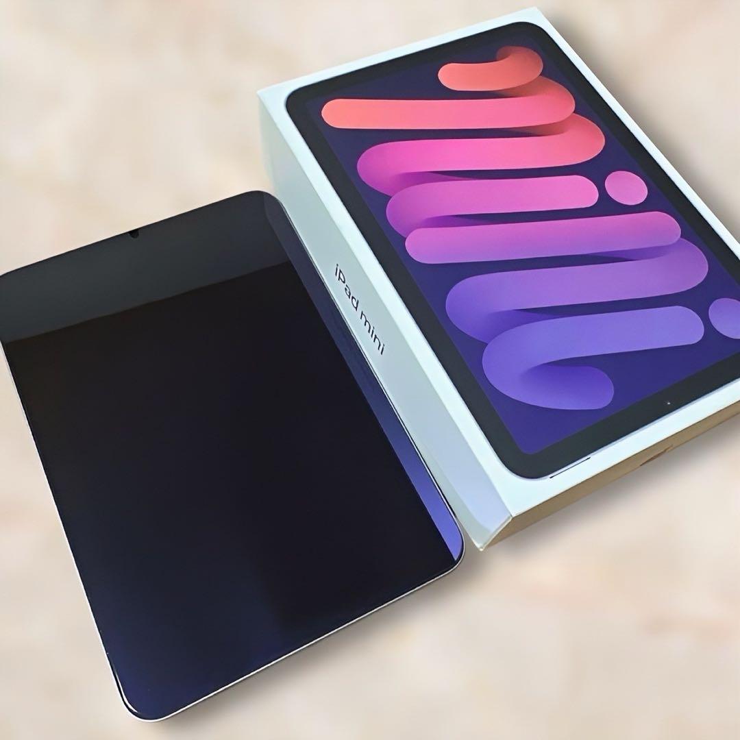 【 美品 】 iPad mini 第6世代 64GB WiFi パープル