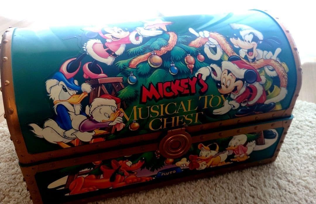 【ミッキーズ ミュージカルトイチェスト 】Xmas オルゴール　ミッキー