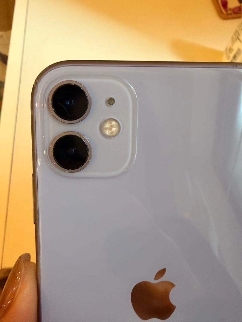 iPhone11 64GB パープル SIMフリー Apple確認済　ケース無料