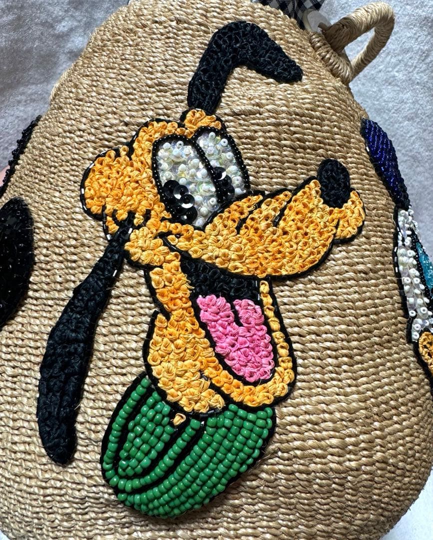 ビームスボーイ 20th 別注 Disney オールスター カゴバッグ