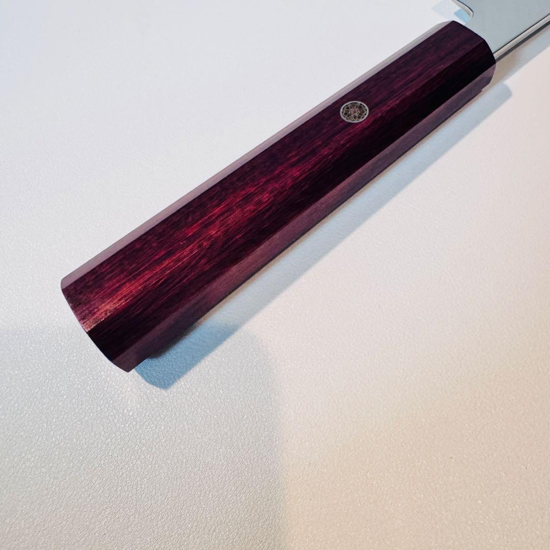 270mm 柳刃包丁 紫檀八角柄 刺身包丁 全鋼 和包丁