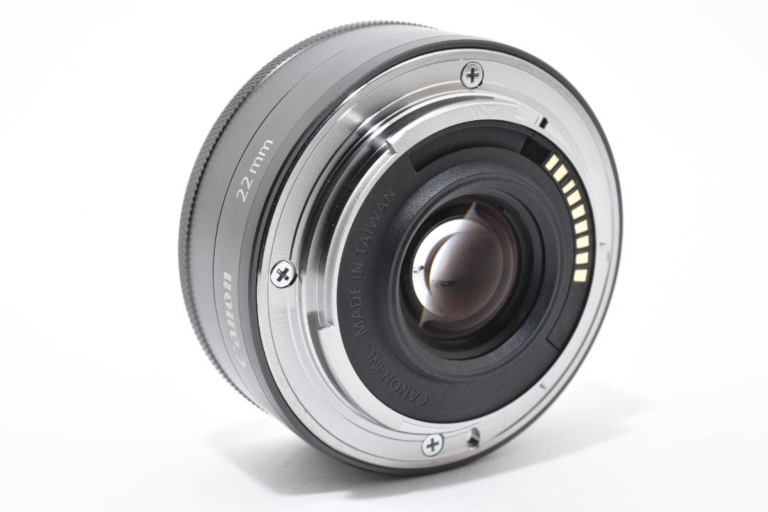 超美品 キヤノン EF-M 22mm f2 ブラック フィルター付き Canon