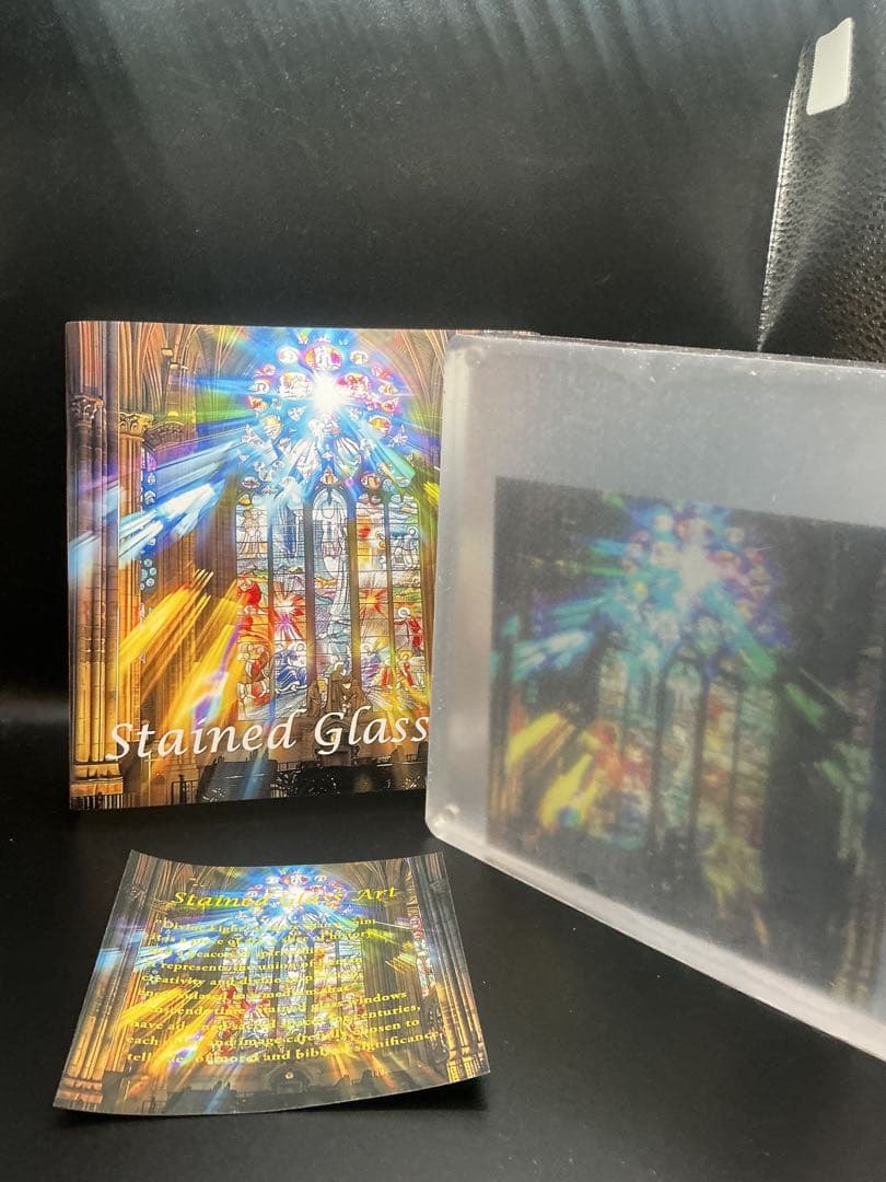 Stained Glass Art Divine Light カメルーン銀貨