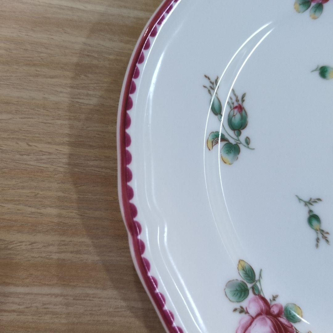 リチャードジノリ アンティックローズ17cmプレート2枚