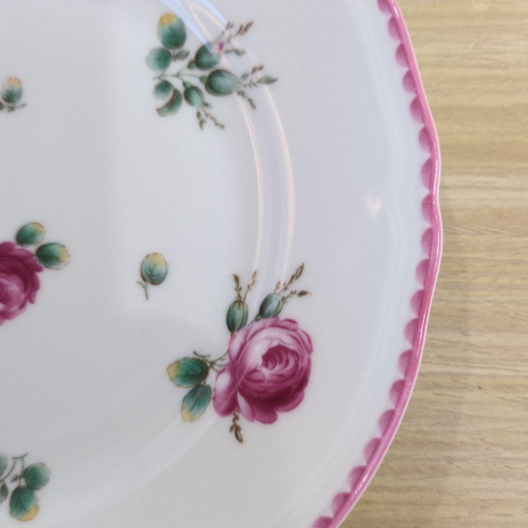 リチャードジノリ アンティックローズ17cmプレート2枚