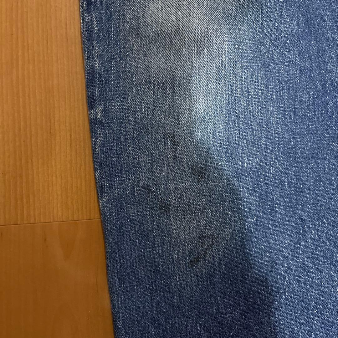 色落良ヴィンテージLEVI'S501赤耳実寸Ｗ34L27