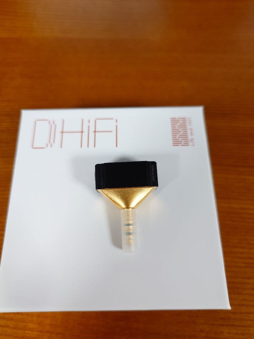 ddHiFiDJ44Gold正規品新品4.4mmジャック⇒3.5mm変換アダプタ