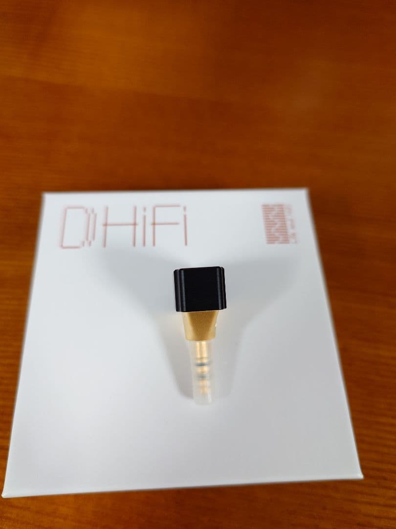 ddHiFiDJ44Gold正規品新品4.4mmジャック⇒3.5mm変換アダプタ