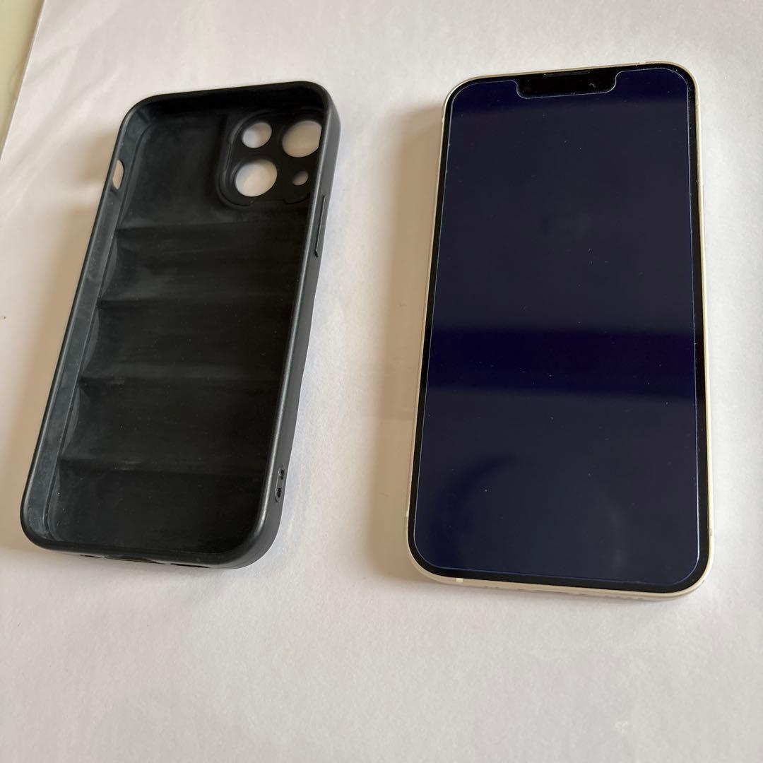 【美品】iPhone13mini スターライト