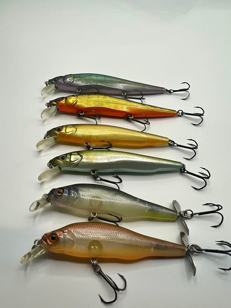 ハードルアー ミノー6個セット メガバス 110 95 X80プロップダーター