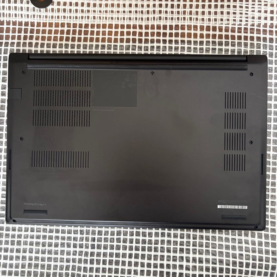 Windowsノート本体 Lenovo ThinkPad E14 Gen 3 Ryzen 5 256GB