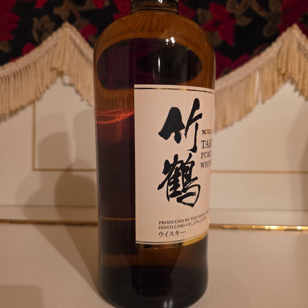 [新品] 入手困難 NIKKA 竹鶴 PURE MALT 最安値 8500円 !