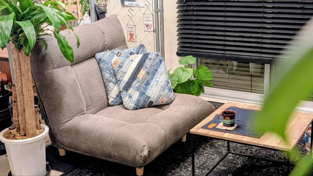 ソファ(座椅子)　レイコージャパン/レイナ　1人掛け