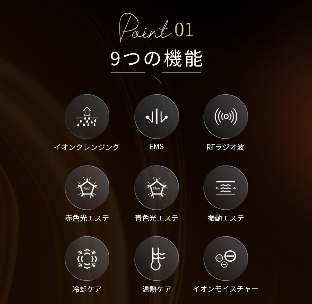 ANLAN 　美顔器　RF温冷美顔器PRO rf ems イオン