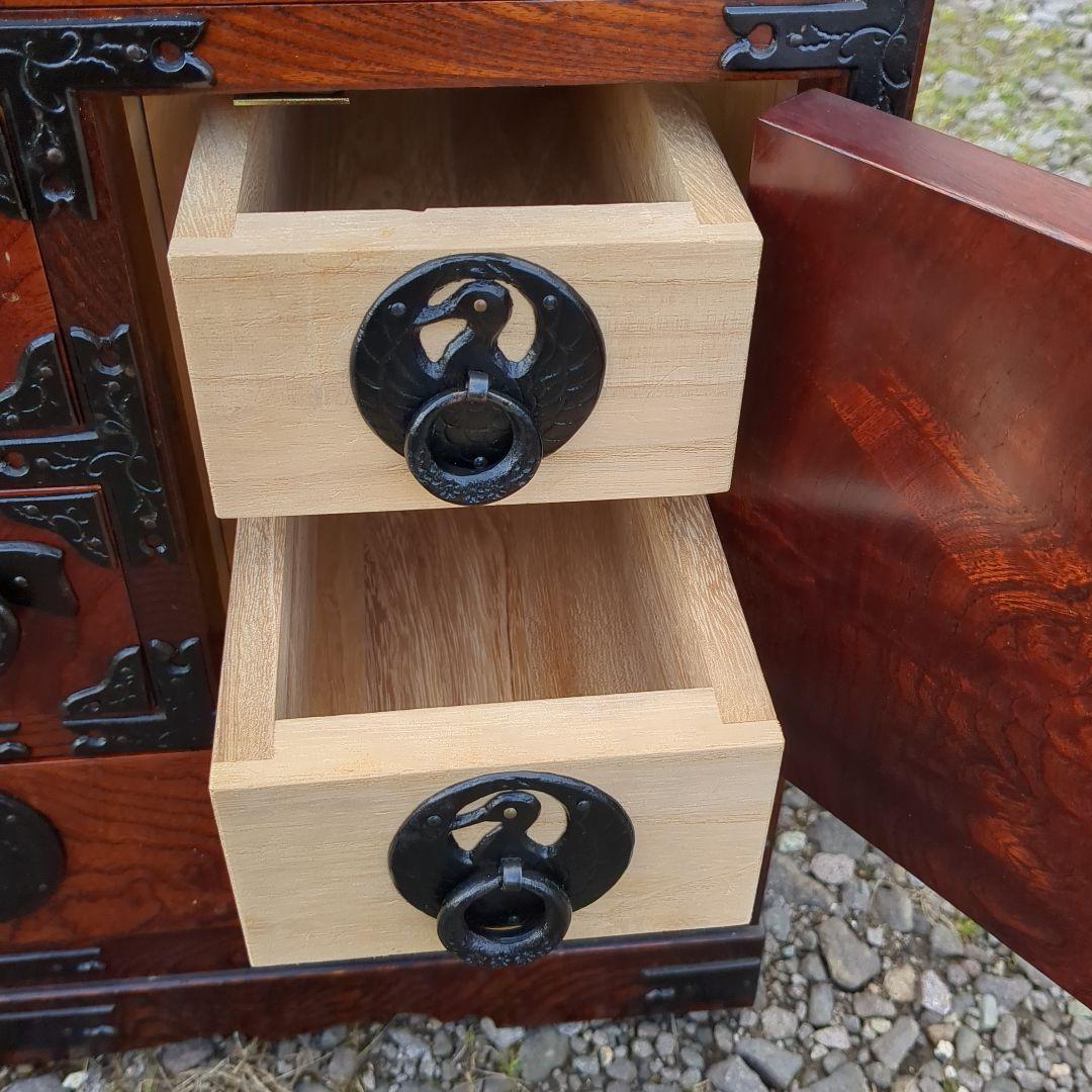 岩谷堂箪笥 小タンス 飾り棚 伝統工芸 アンティーク家具 古民具 古道具