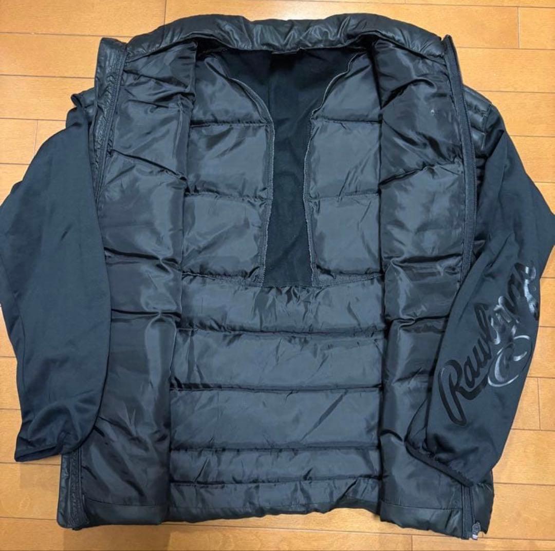 Rawlings 黒 ダウンジャケット【2XO】