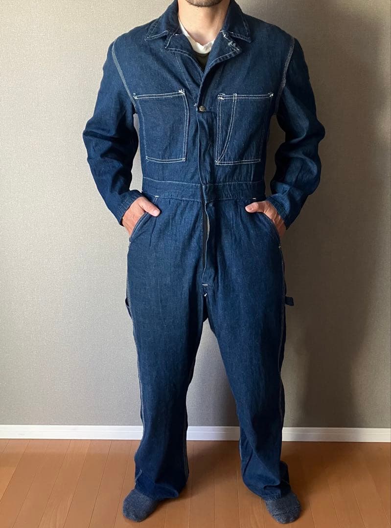 50s DUBBLEWARE ヴィンテージ デニム オールインワン カバーオール