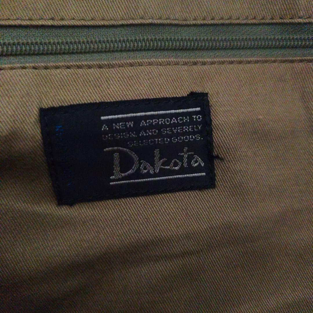 Dakota　ブラウンレザーショルダーバッグ