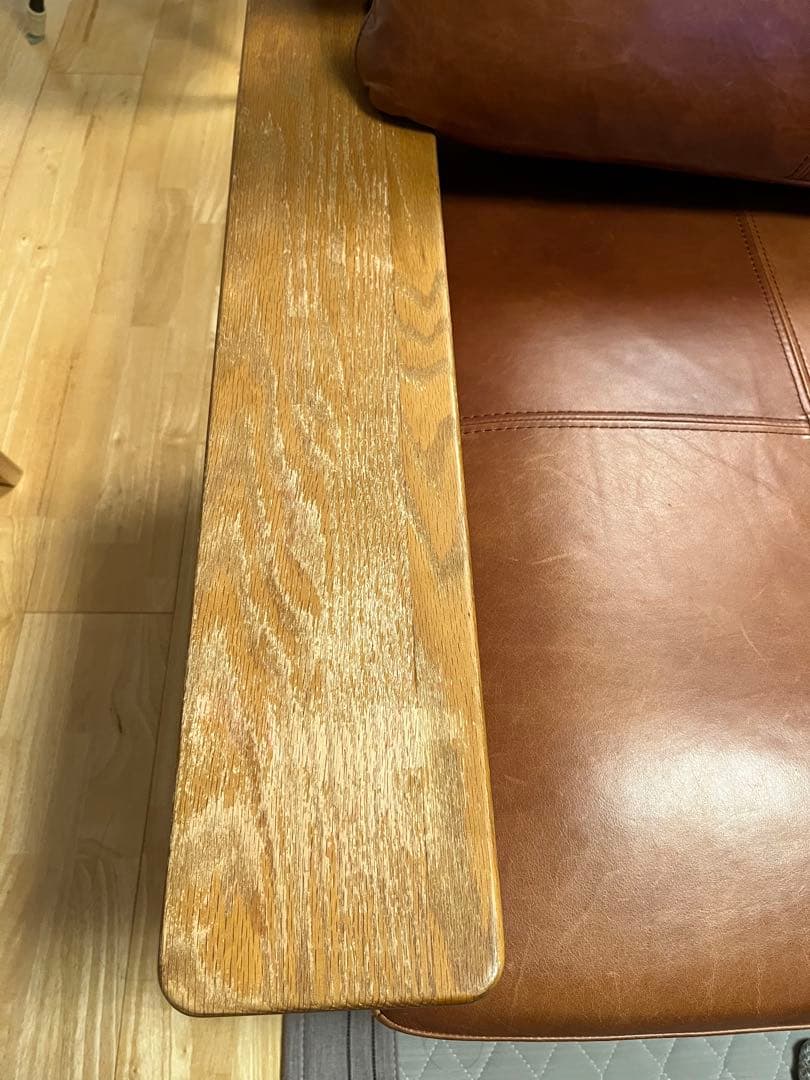 ウニコ unico KIRP カバーリングソファ(2人掛け レザー)