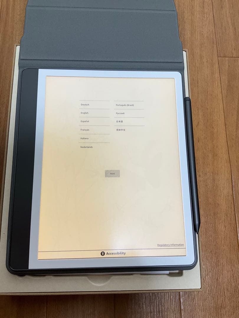 Amazon Kindle Scribe 2024 32GB 本体と純正カバー