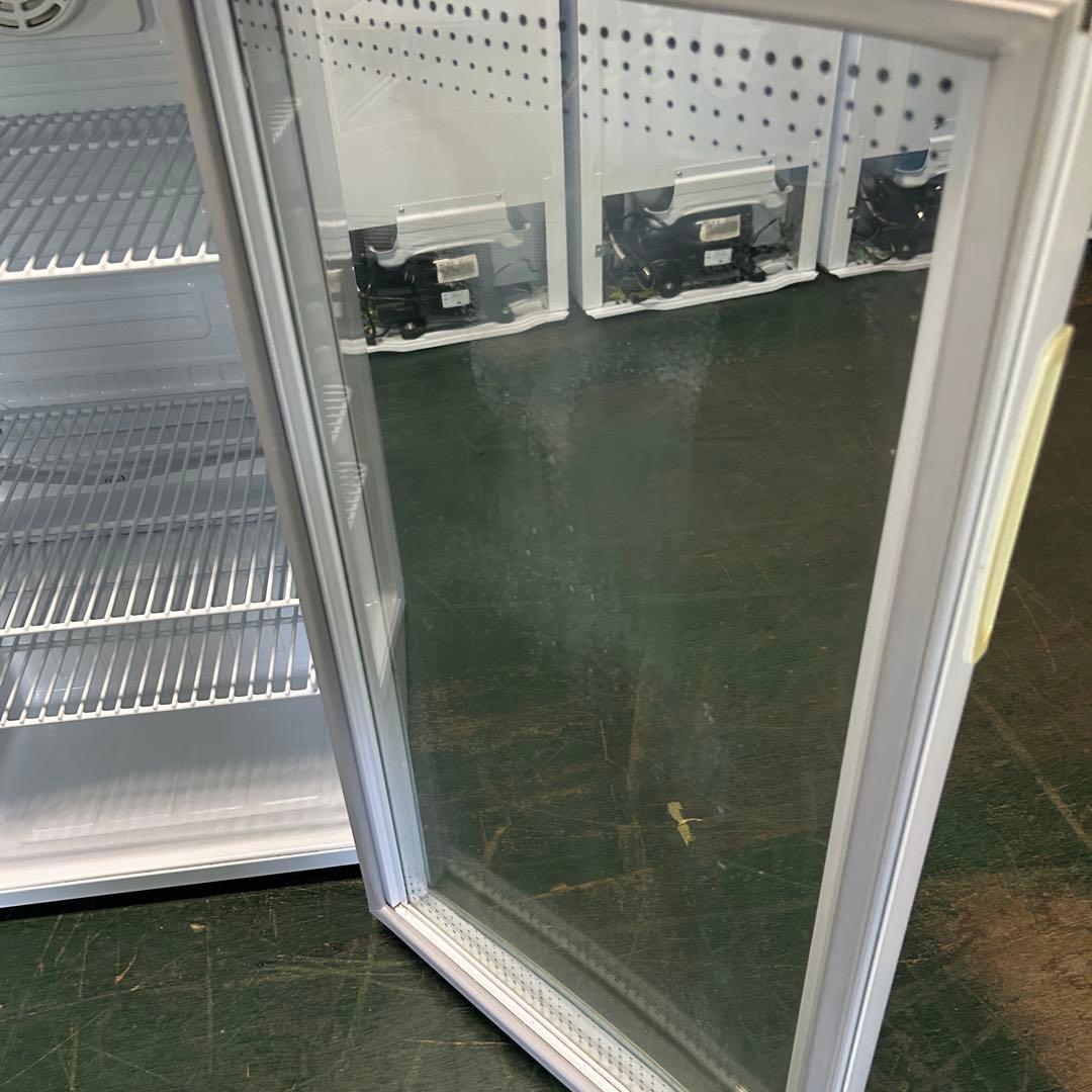 115 業務用 冷蔵ショーケース オフィスコンビニ XW-105 左右開き 小型