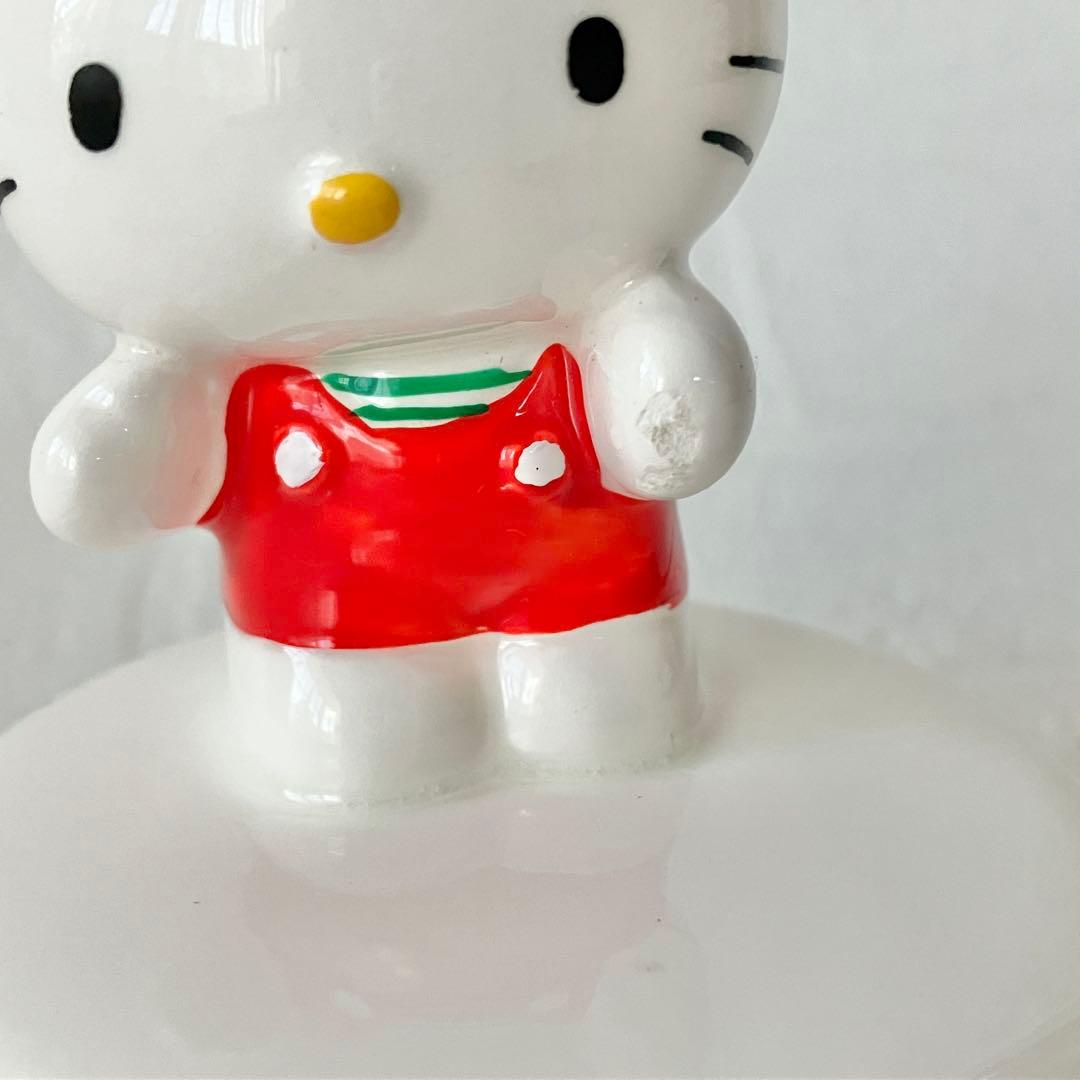 【激レア！】ハローキティ　オルゴール　陶器製　80年代　レトロ