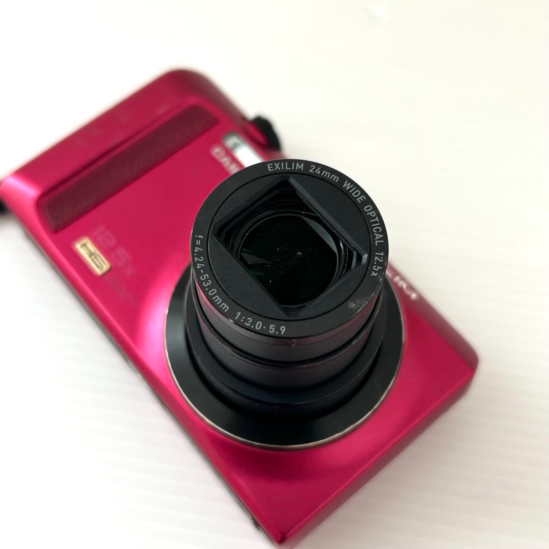 CASIO EXILIM EX-ZR200 コンパクトデジタルカメラ ピンク