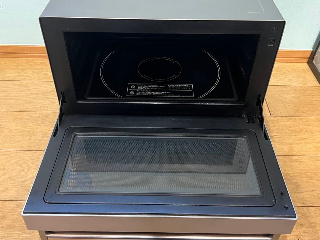 バルミューダ 電子レンジ オーブンレンジ　シルバー