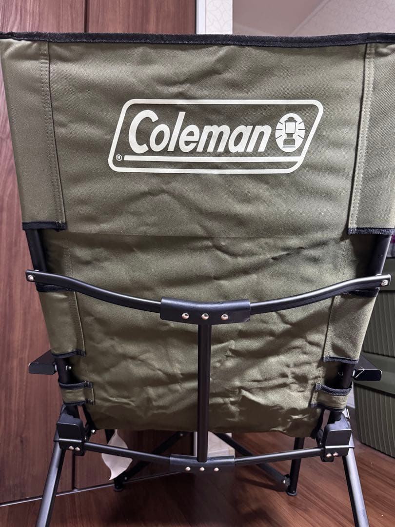 Coleman レイチェア(リクライニング付）オリーブ