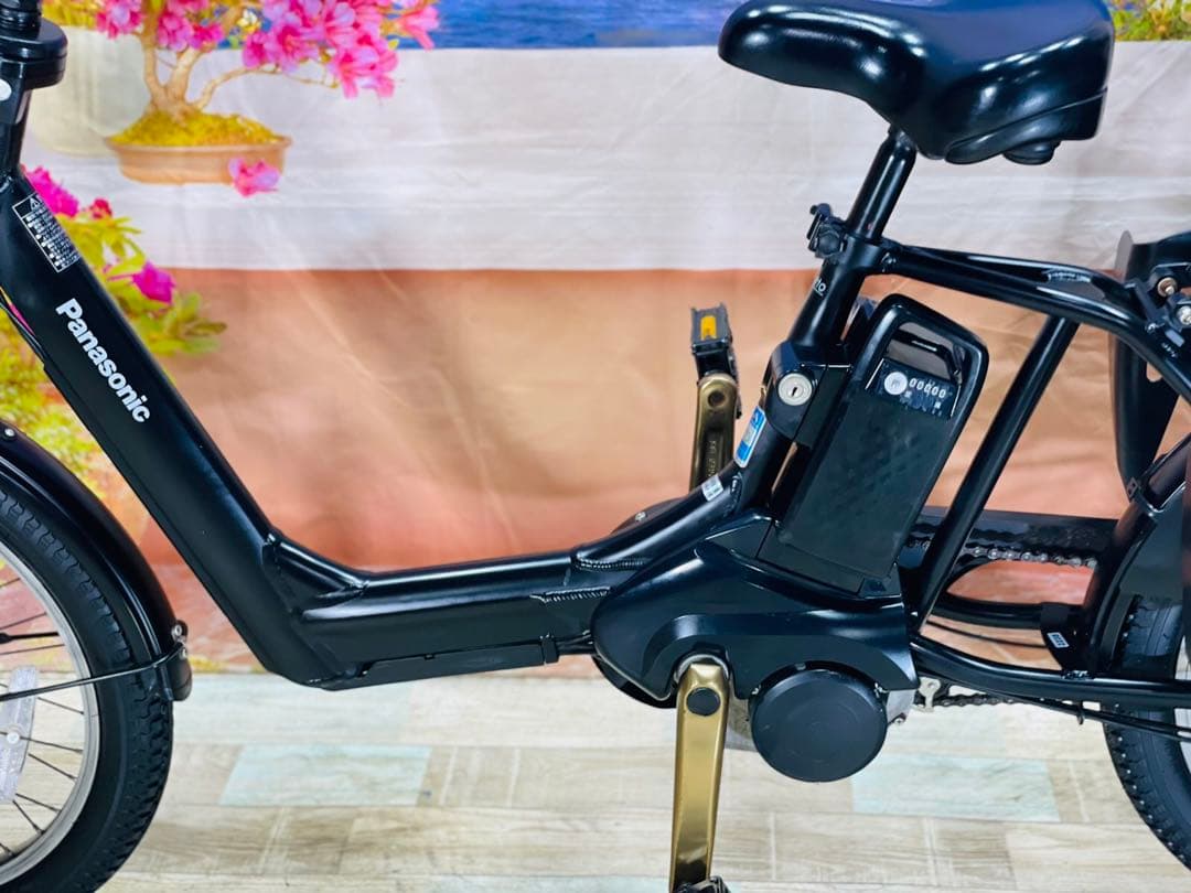 王様 ギュットアニーズ⭐️16AHパナソニック子供乗せ電動アシスト自転Y2238